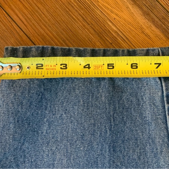 Vintage 1980’s Westport Denim High Waisted Mom Jeans Pleated Front Size 14 RARE - Picture 8 of 11